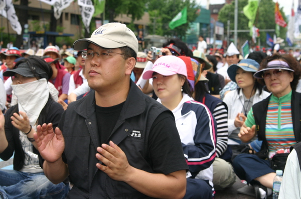 6월 총력 투쟁이 시작됐다